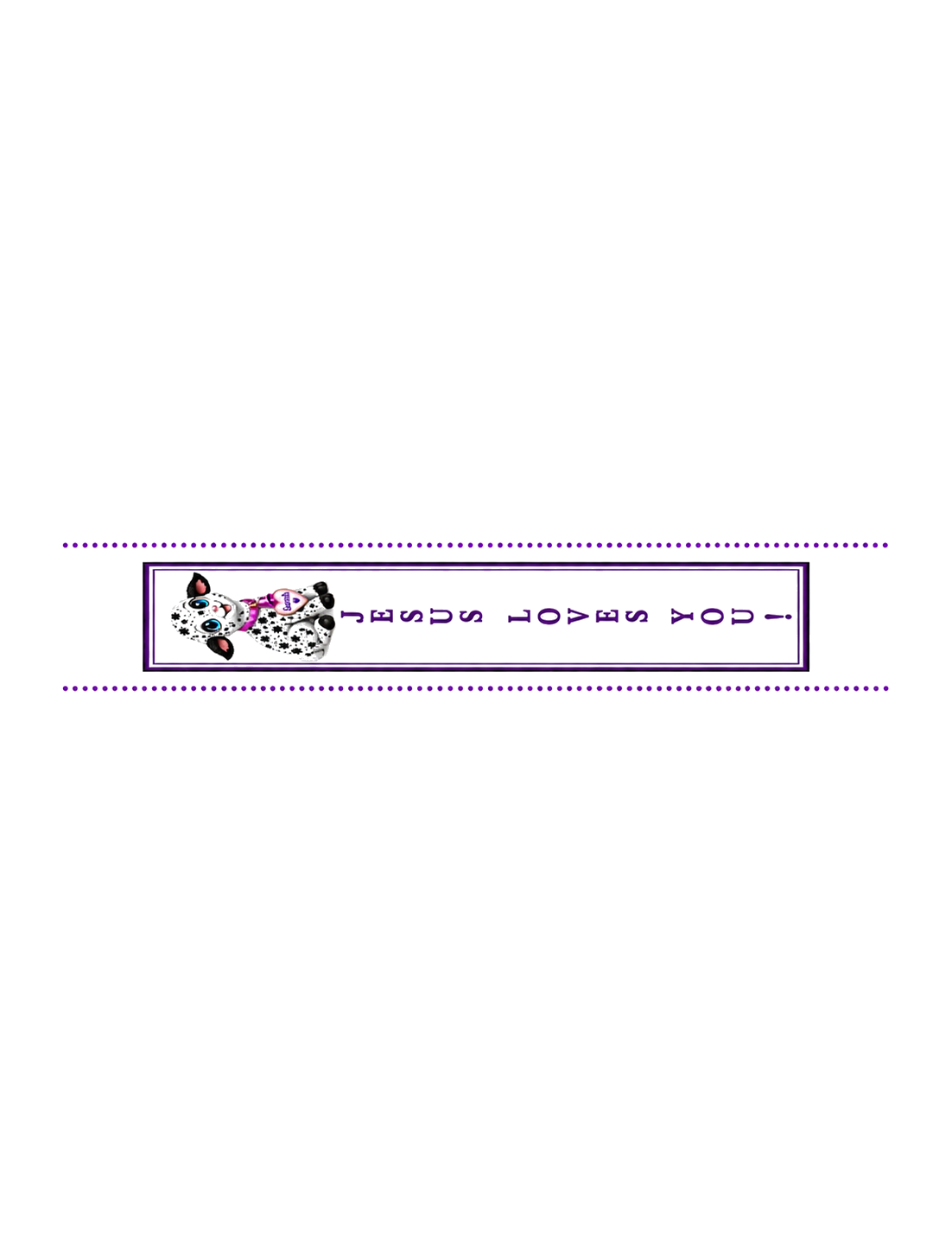 JESUS LOVES YOU ! Book Mark.png file: Sarah the Baby Sheep: My Shepherd, Jesus's Birth. The Christmas Story Edition.